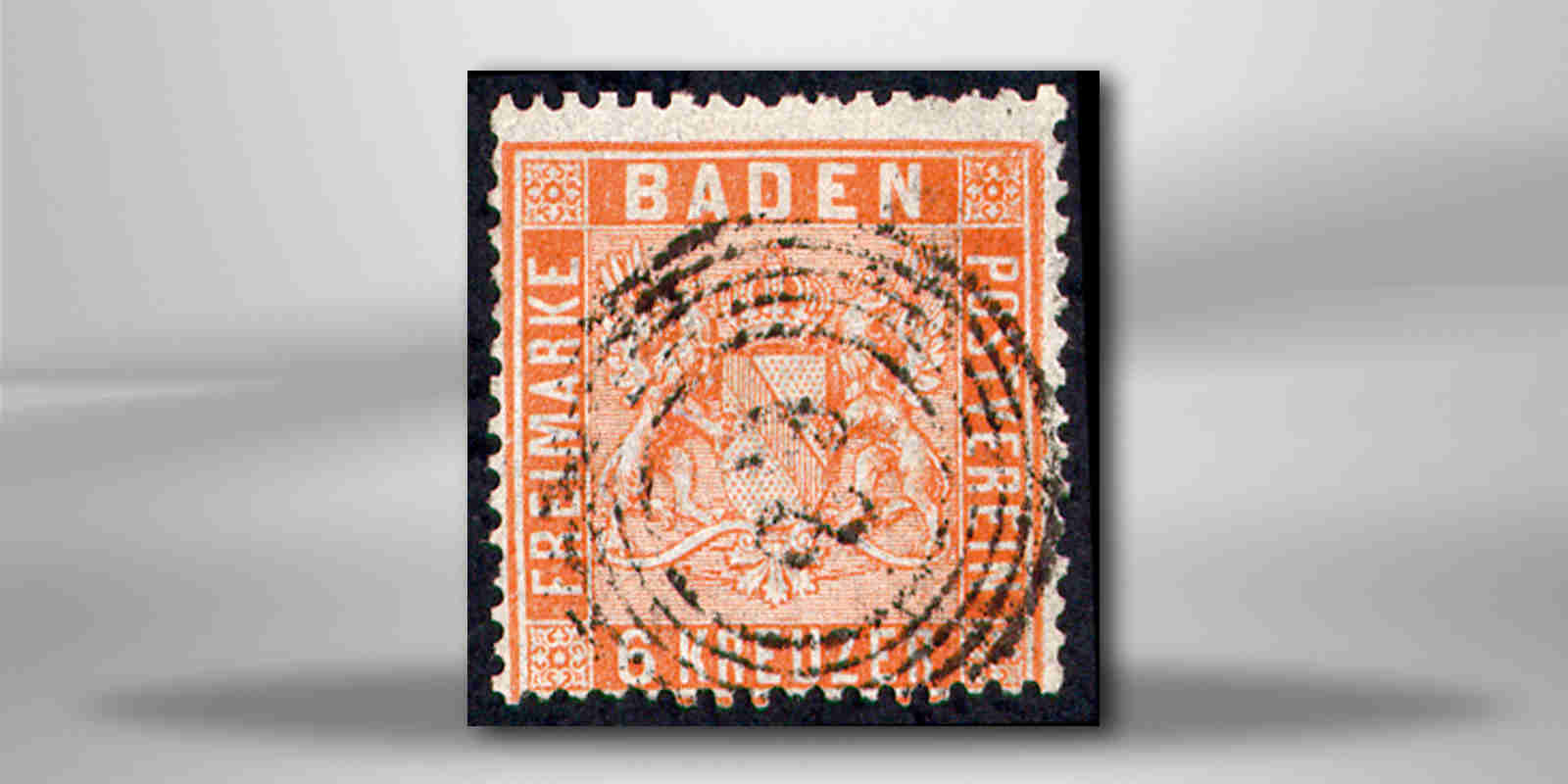 Briefmarke Altdeutschland Baden Freimarke 1860 Michel-Nr. 11 a gestempelt 
 