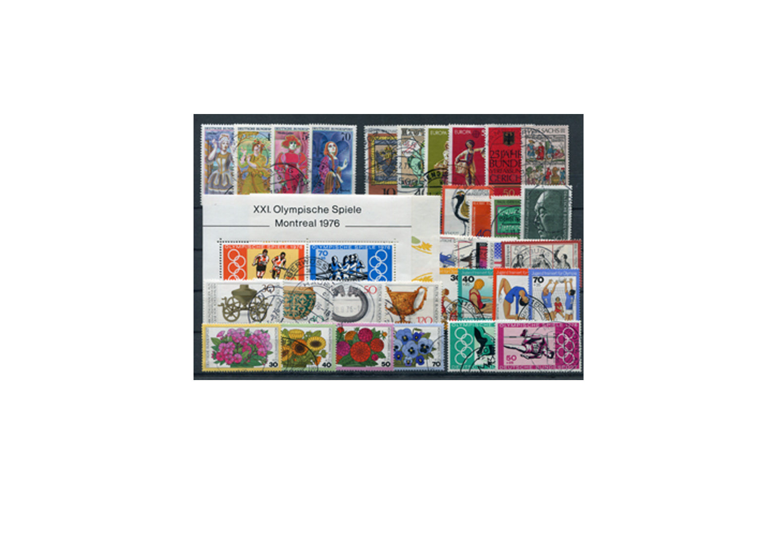 BRD Jahrgangsatz 1976 Mi.Nr. 875-912 gestempelt