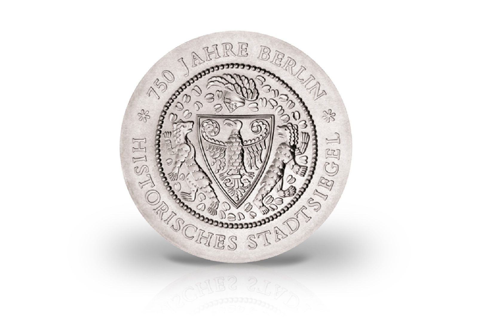 20 Mark Gedenkmünze 1987 DDR 750 Jahre Berlin Jaeger-Nr. 1617