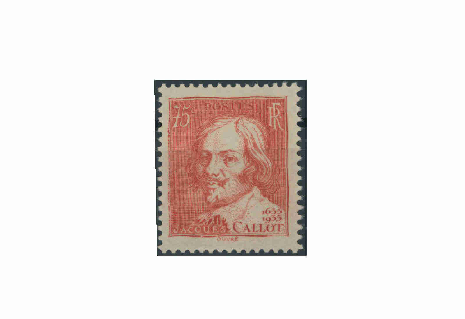 Briefmarke Frankreich 300. Todestag von Jacques Callot 1935 Michel-Nr. 302 postfrisch
