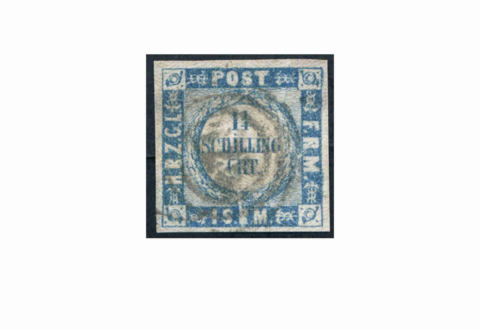 Briefmarke Altdeutschland Schleswig-Holstein Freimarke 1864 Michel-Nr. 5 gestempelt