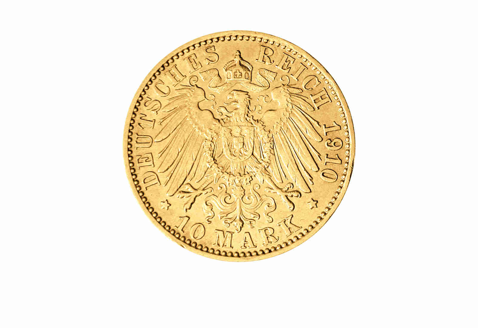 10 Mark 1900-1912 Kaiserreich Otto von Bayern Jaeger-Nr. 201