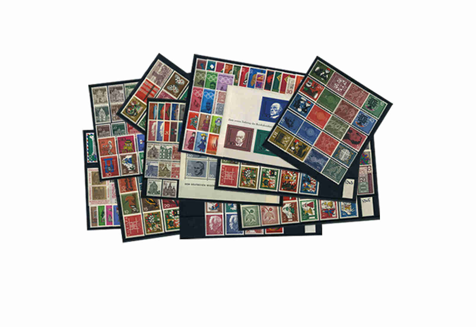 Briefmarken BRD Jahrgänge 1960 bis 1969 Michel-Nr. 326-611 postfrisch