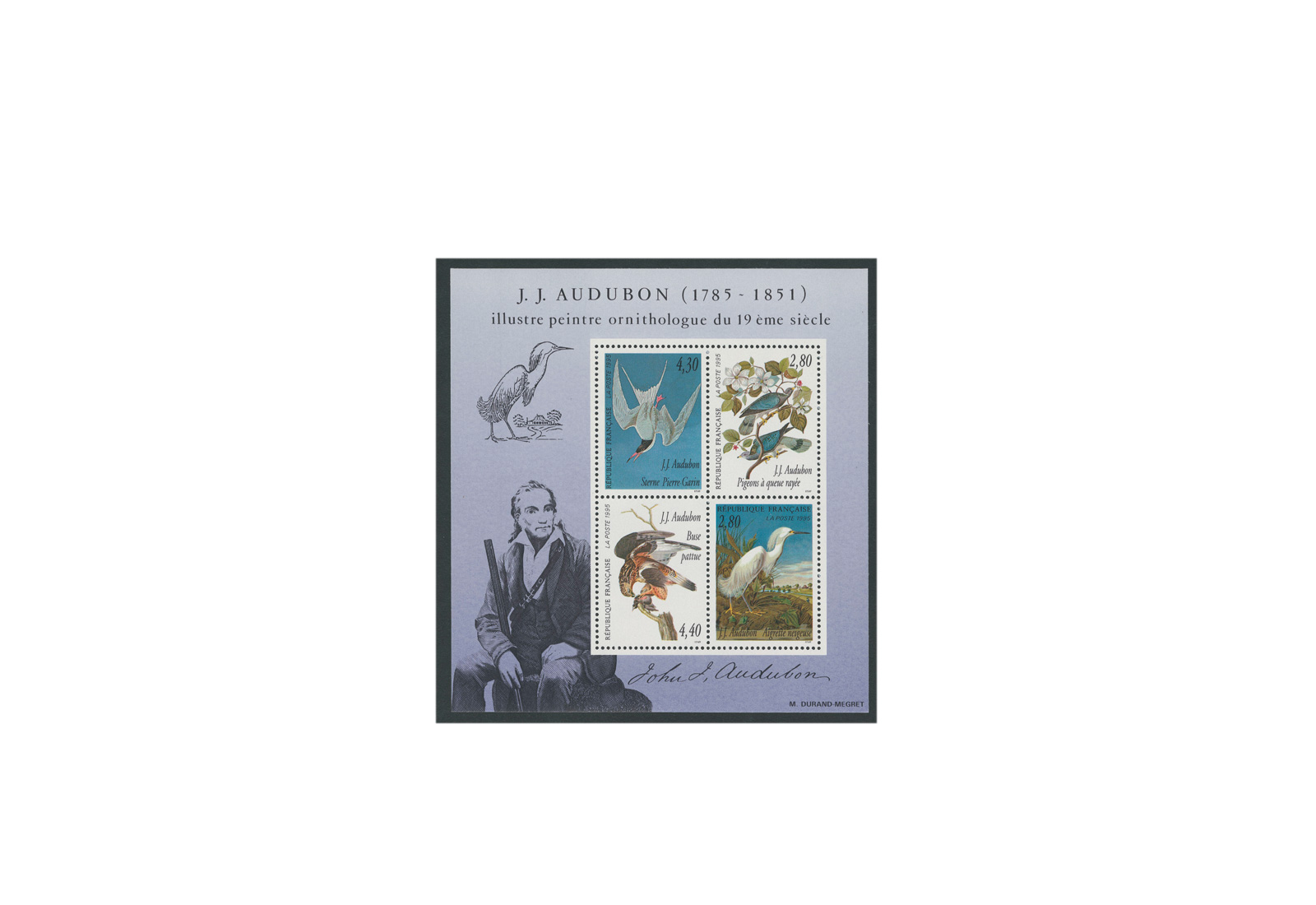 Briefmarken Frankreich Dekorative Kunst 1995 Block 16 postfrisch