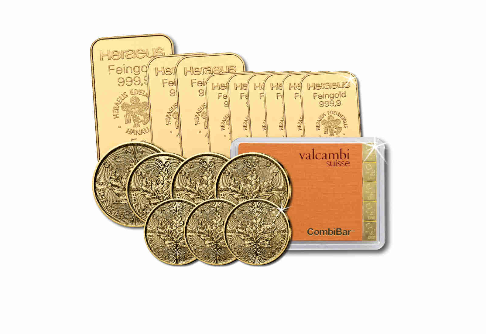 Edelmetall Investmentpaket Gold Groß