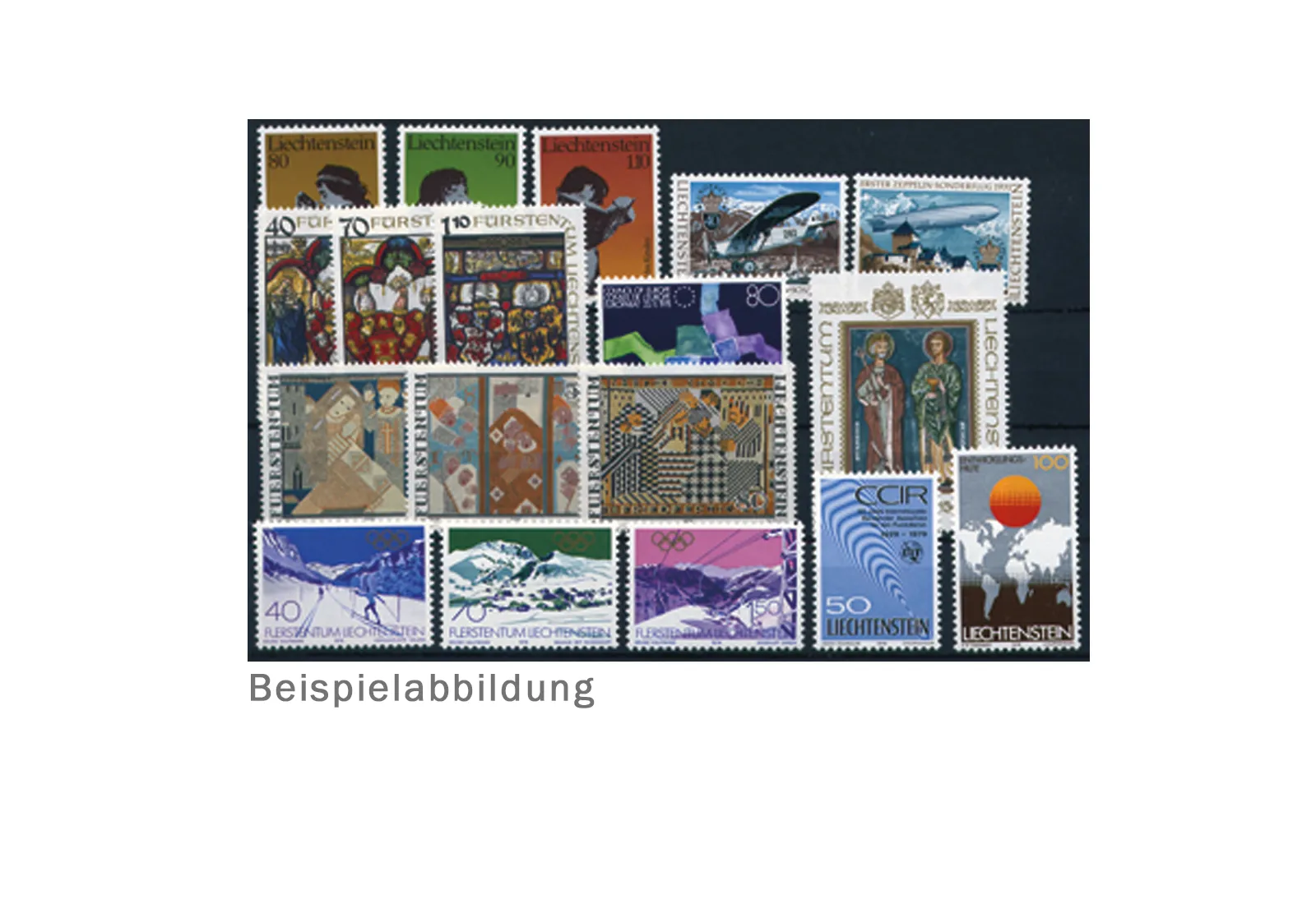 Liechtenstein Mi.Nr. 723 / 40 ** mit Sammler-Service