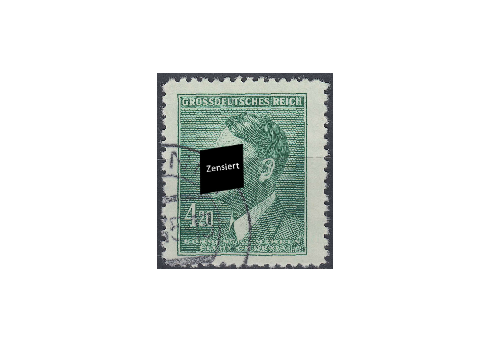 Böhmen und Mähren Freimarke Adolf Hitler Michel Nr. 142 postfrisch