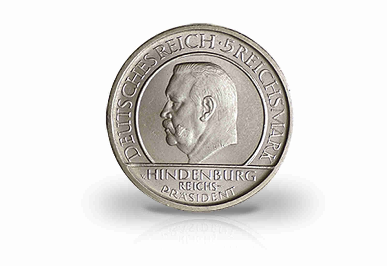 5 Reichsmark 1929 Weimarer Republik 10 Jahre Weimarer Verfassung Jaeger-Nr. 341