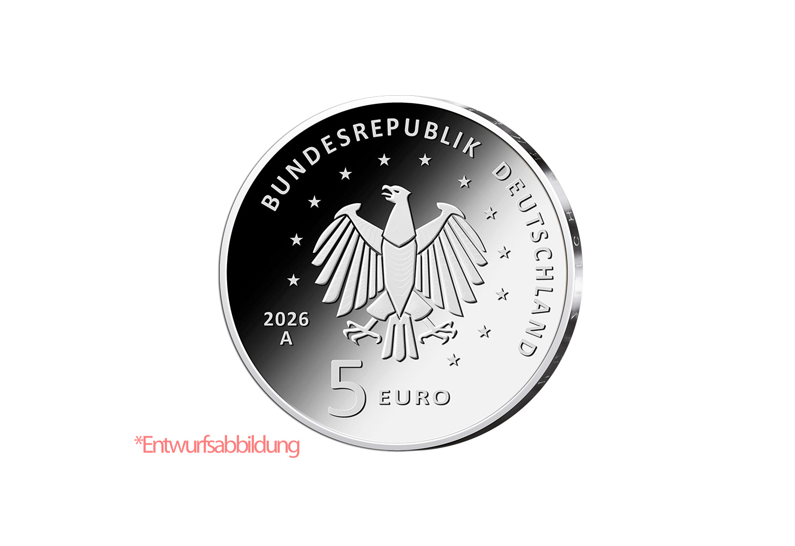 5 Euro 2027 Deutschland - JUICE-Raumsonde Serie: Erforschung d. Weltraums
