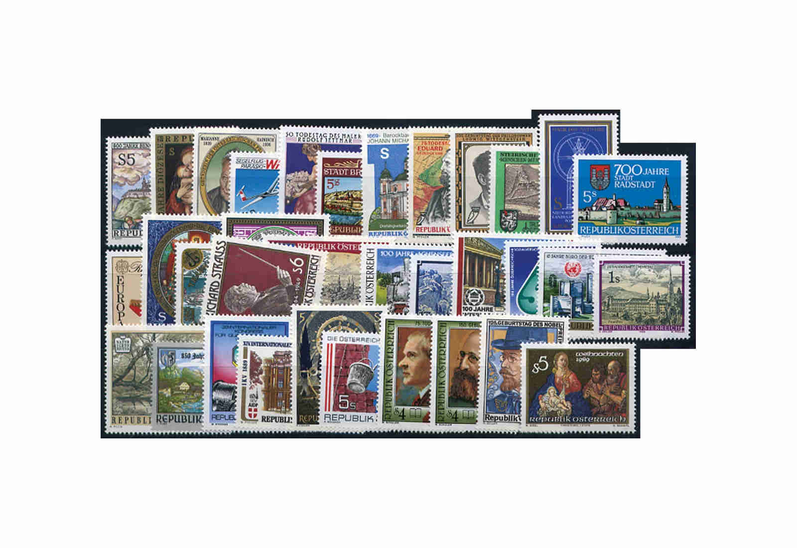 Österreich Jahrgang 1989 postfrisch