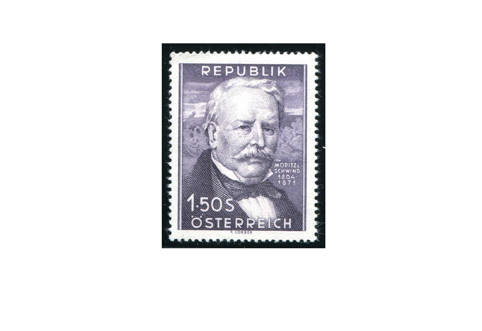 Österreich  1954 Moritz von Schwind Mi.Nr. 996 gestempelt