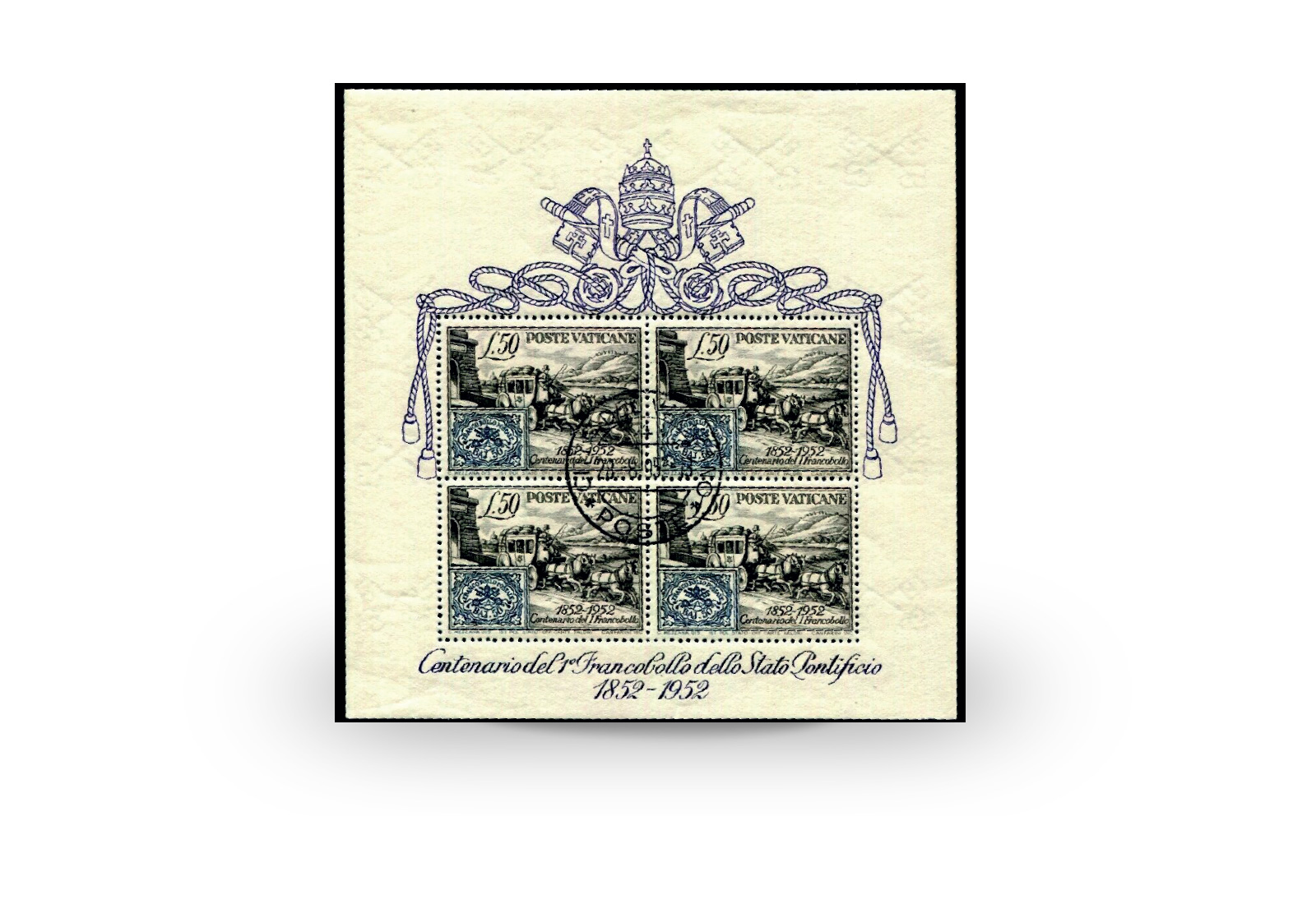 Vatikan Block 1 postfrisch