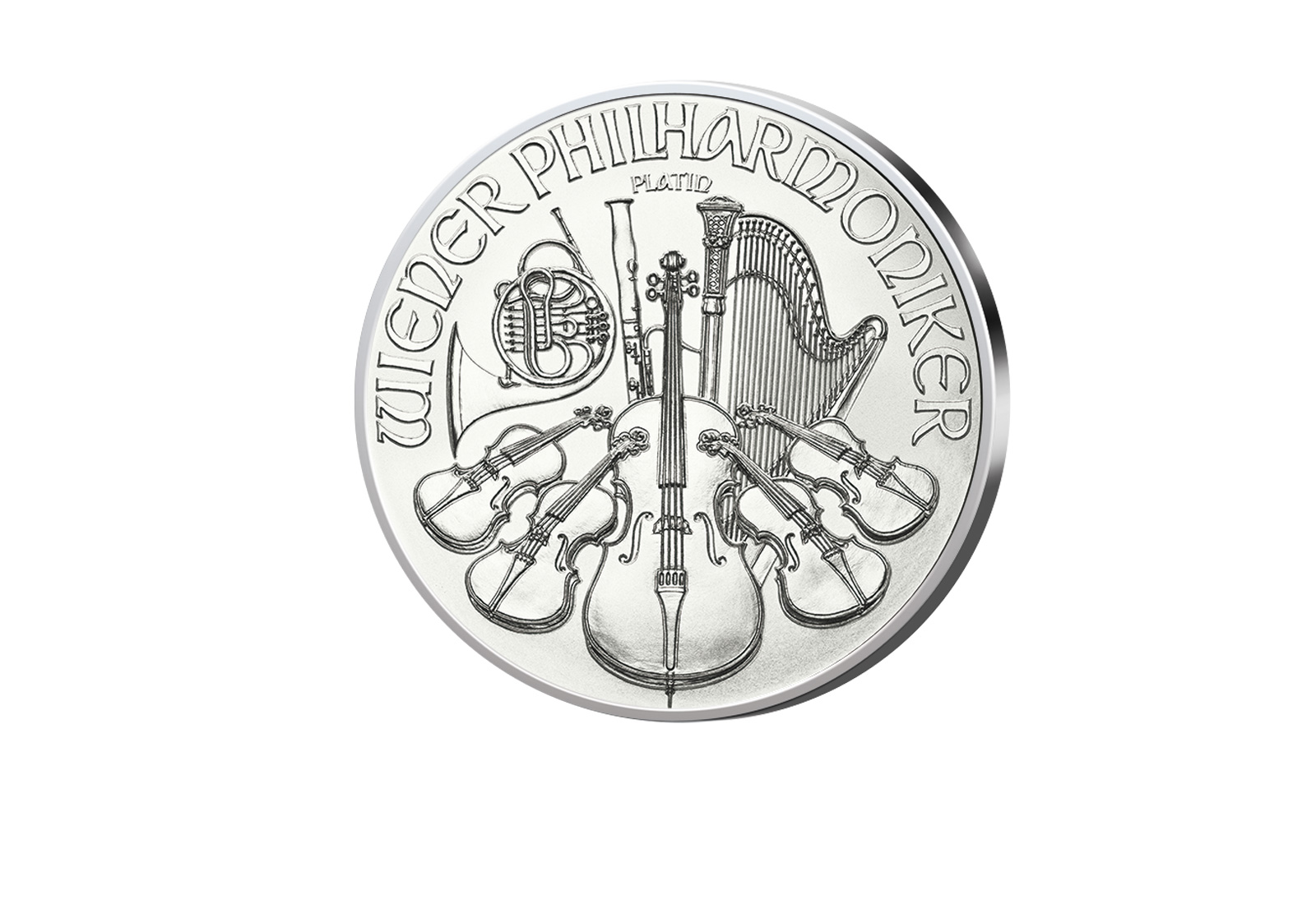 Wiener Philharmoniker 1 oz Platin 2025 Österreich