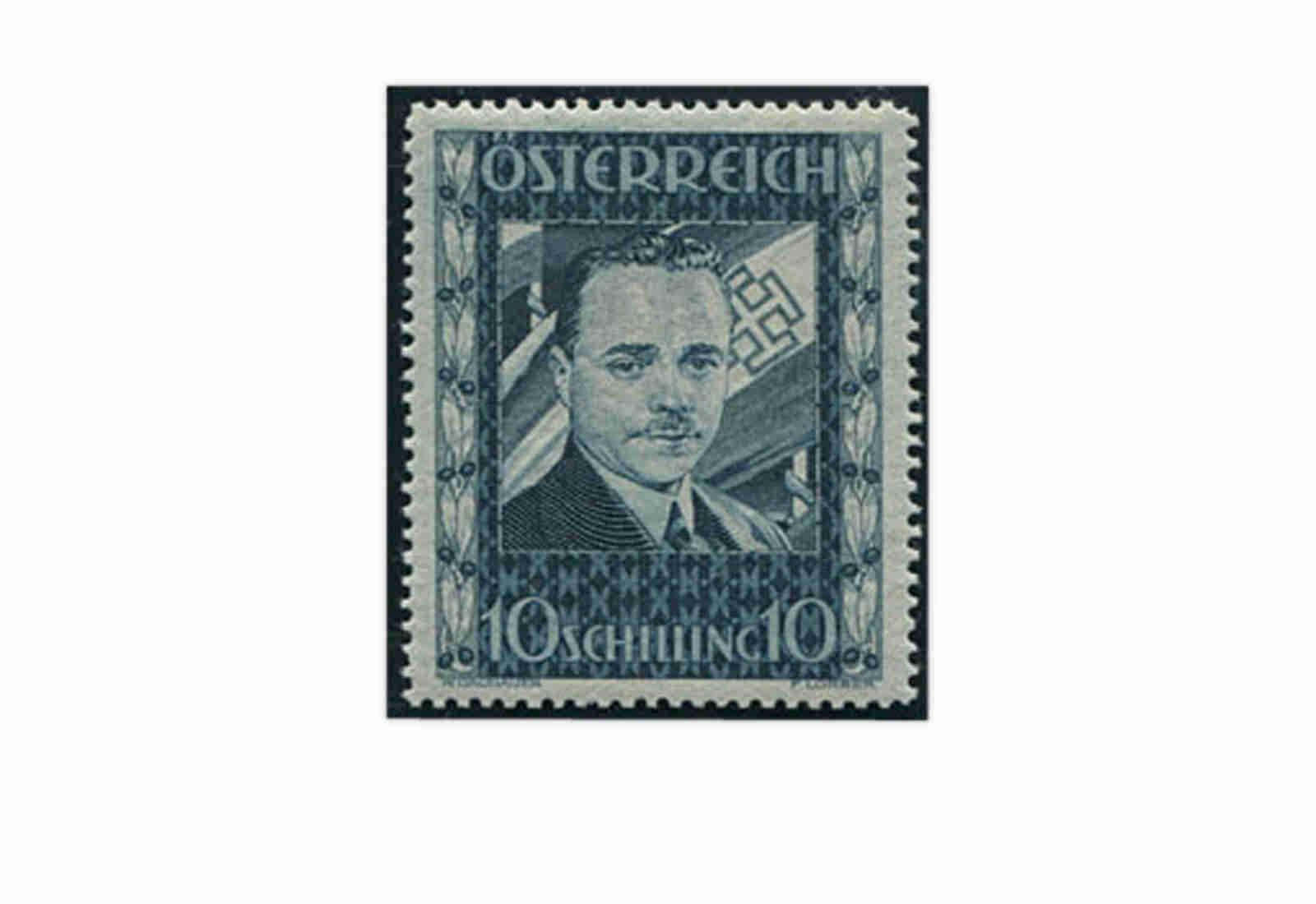 1. Republik Österreich Dollfuß 1936 Mi.Nr. 588 Falz