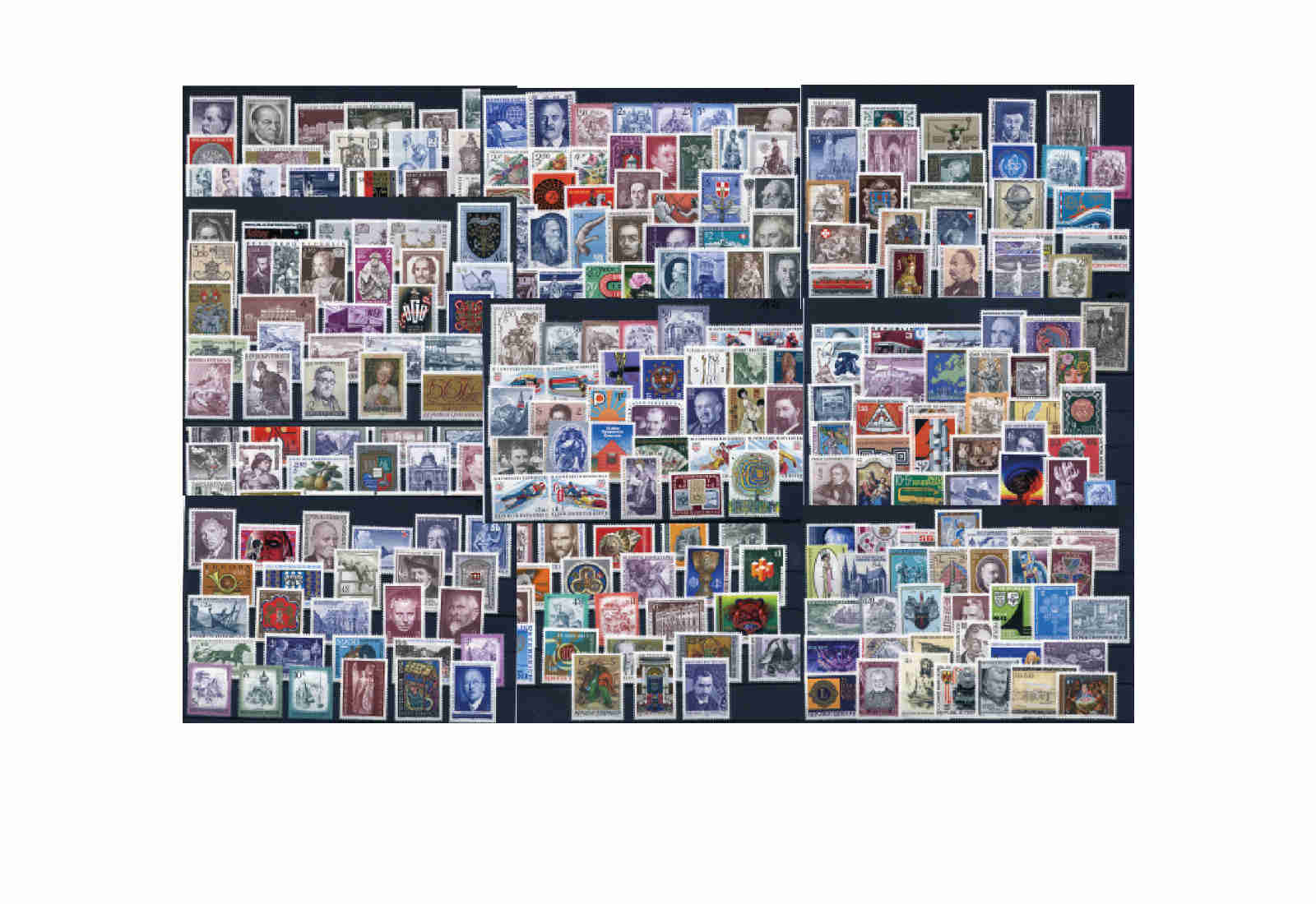 Österreich Jahrgang 1970-1979 Michel Nr. 1320-1630 postfrisch