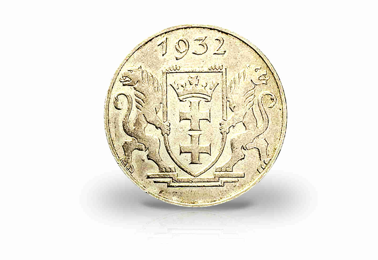 5 Gulden 1932 Danzig Marienkirche Jaeger D17