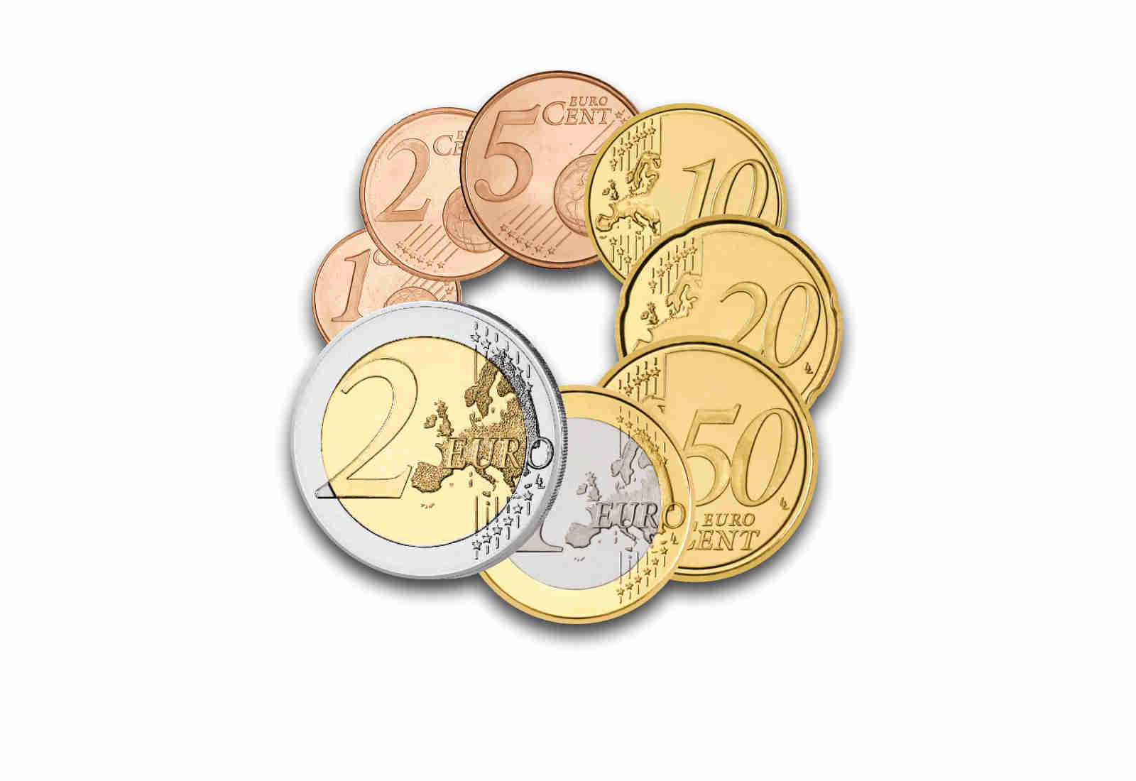 Bulgarien Eurosatz 2026 - 1 cent bis 2 euro
