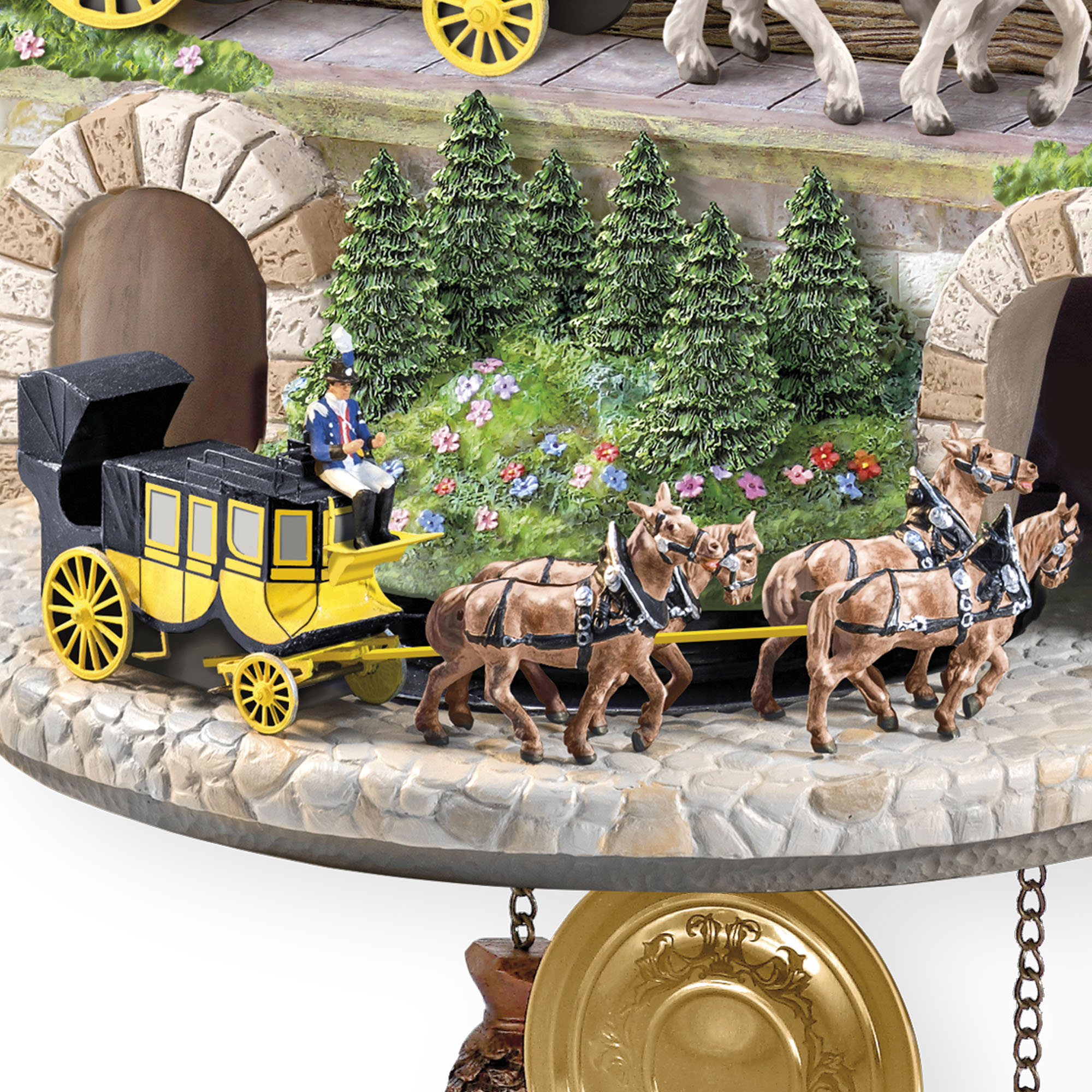 Hoch auf dem gelben Wagen