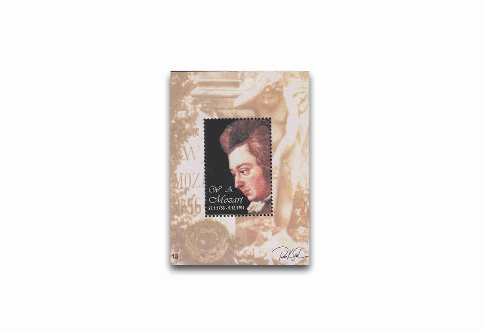 Österreich Kosel-Block 1991 Mozart