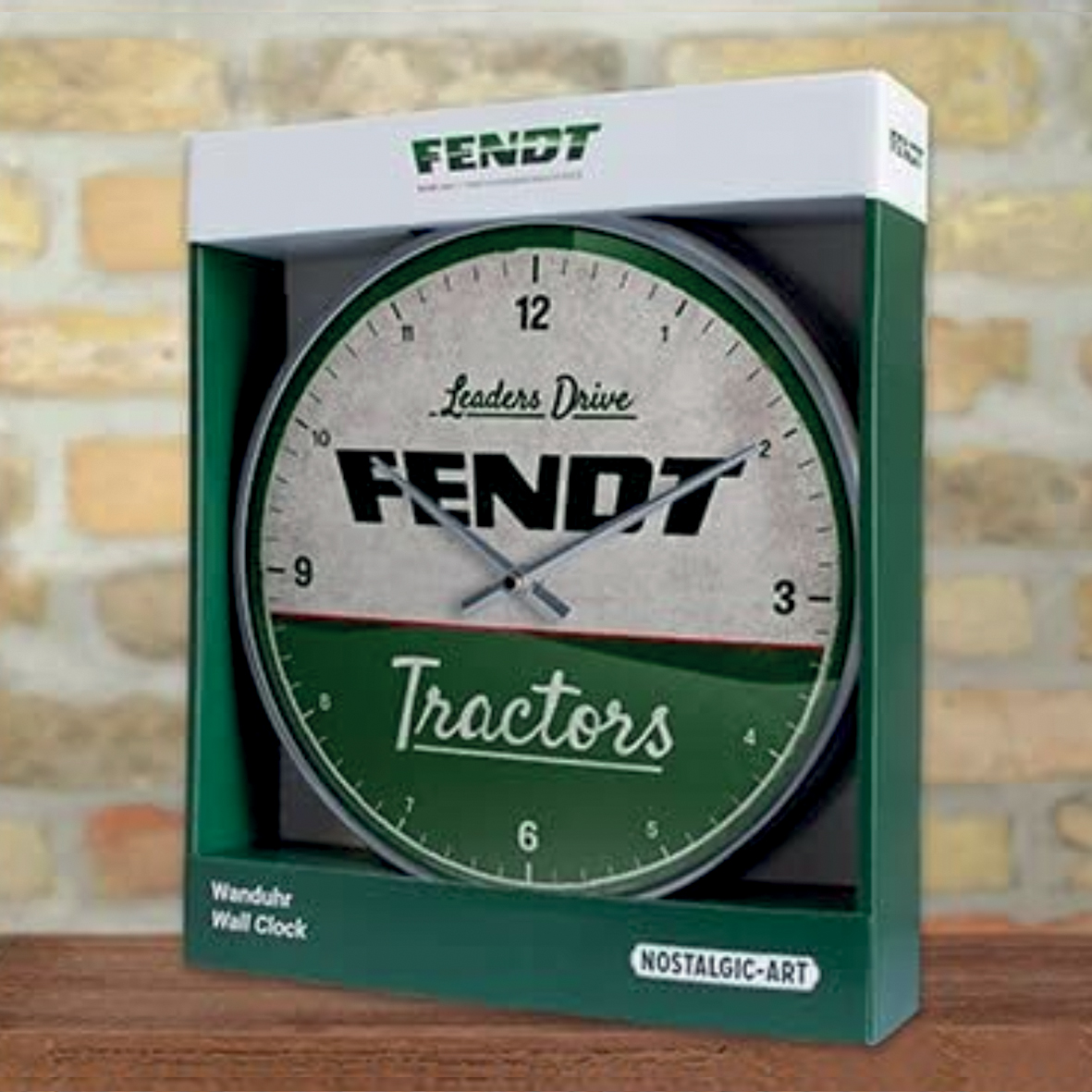 Fendt Tractors - Wanduhr