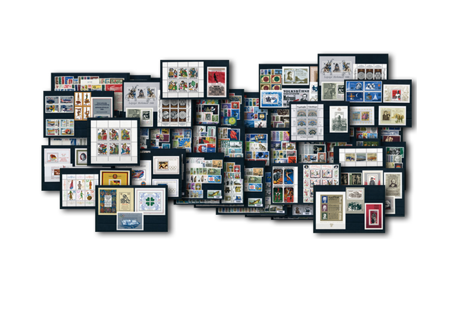 DDR Komplett-Jahrgänge 1960-1990 gestempelt