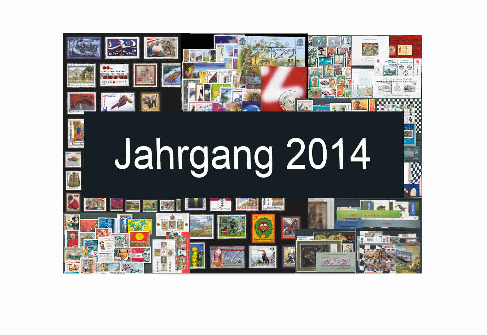 Österreich Jahrgang 2013 Michel Nr. 3043 bis 3114 gestempelt
