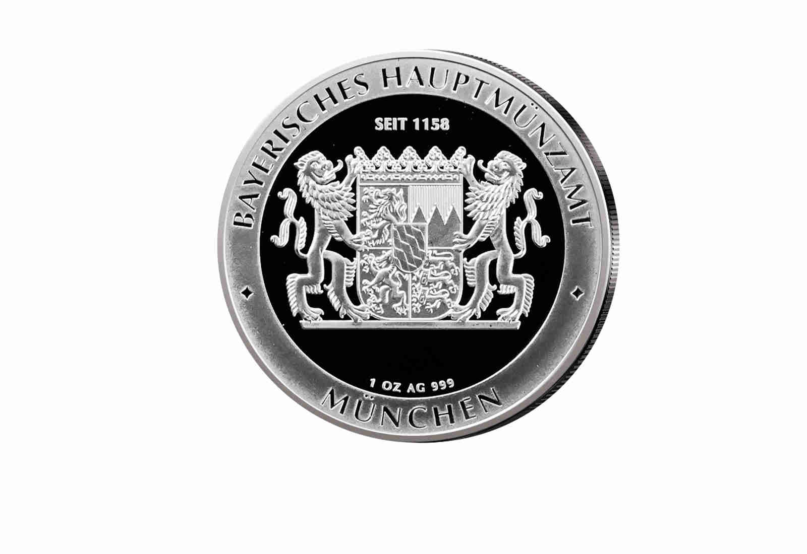 Silbermünze 1 oz 1 Bayrischer Thaler 2025 Schloss Neuschwanstein PP