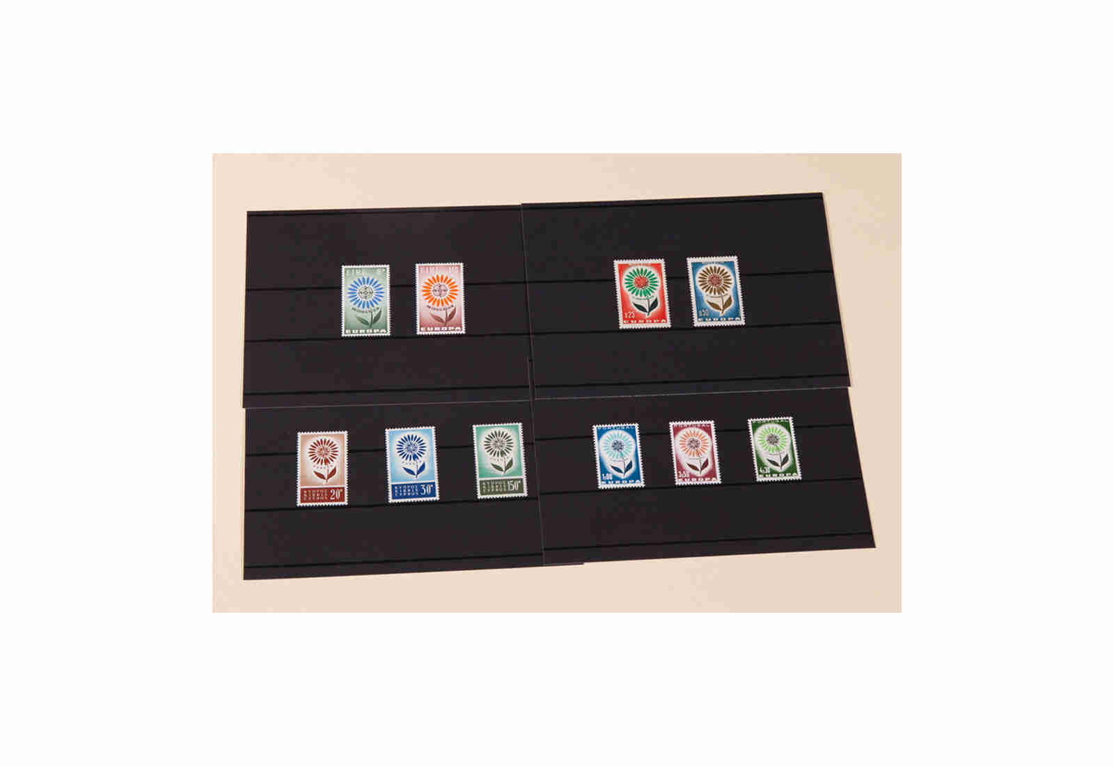 Briefmarken CEPT 15 Ausgaben aus 1964 postfrisch per 20 Stück