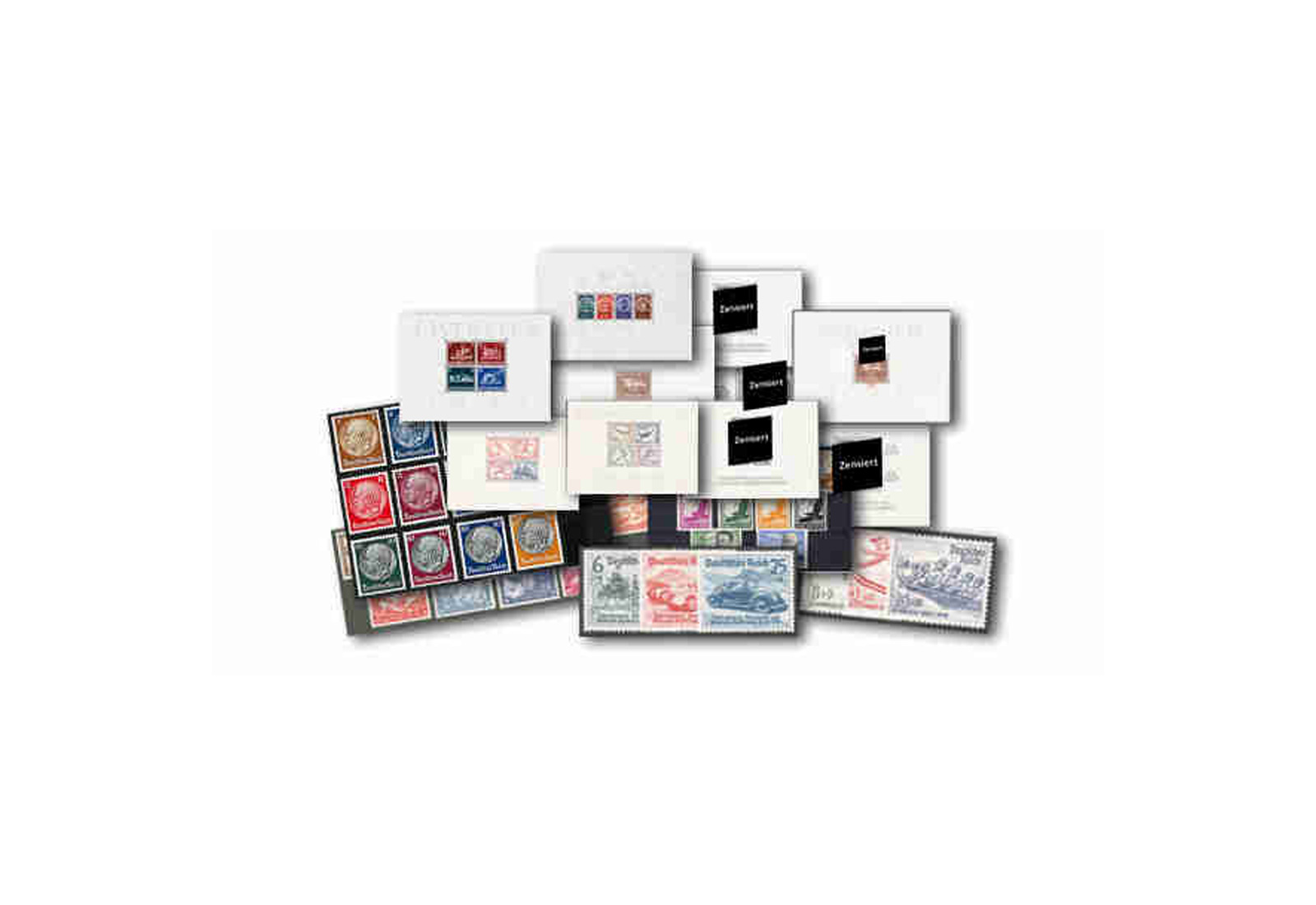 Briefmarken Drittes Reich Komplettsammlung 1933 - 1945 Michel-Nr. 479/910 Falz