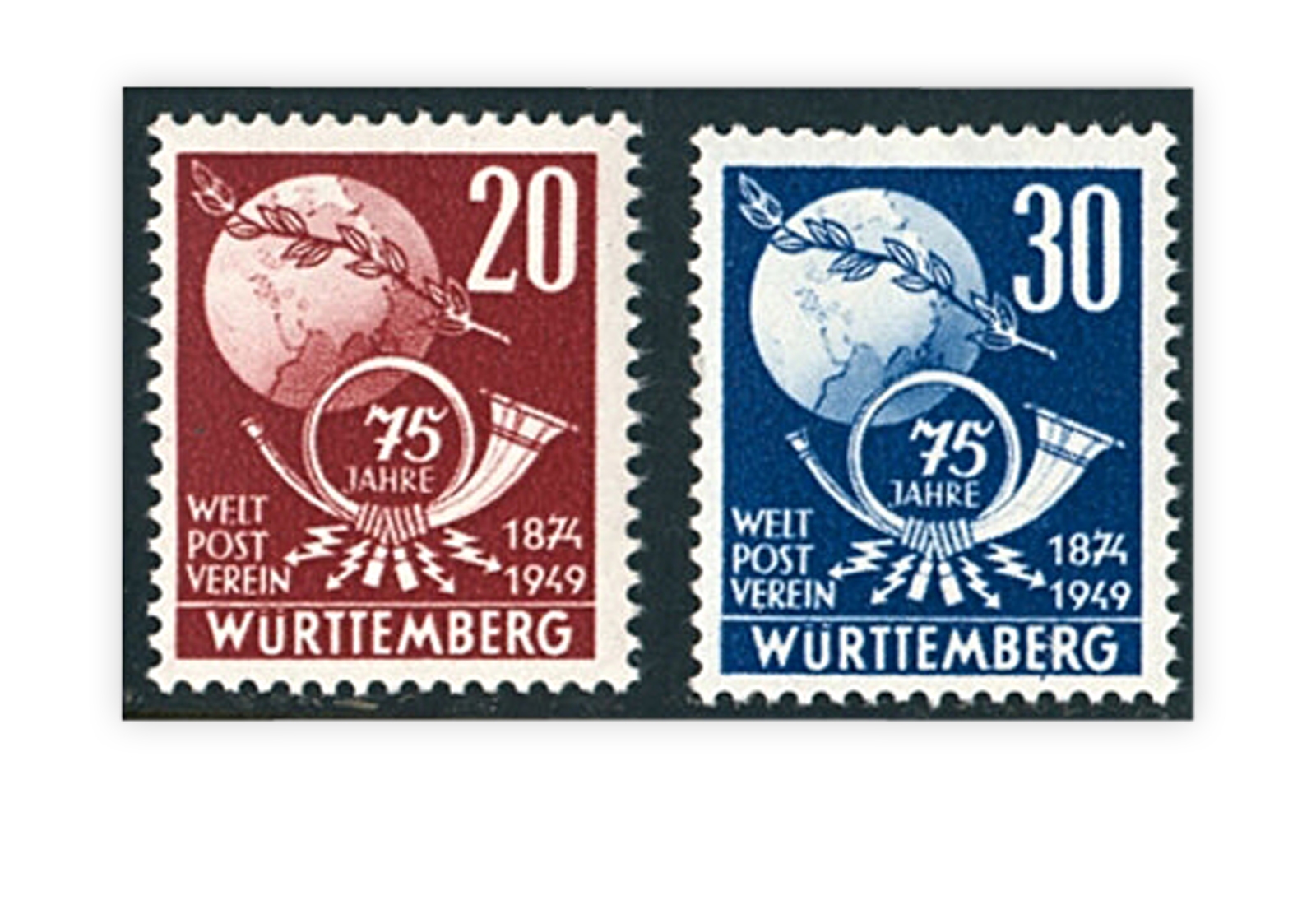 Französische Zone Württemberg Mi.Nr. 51/52 gestempelt