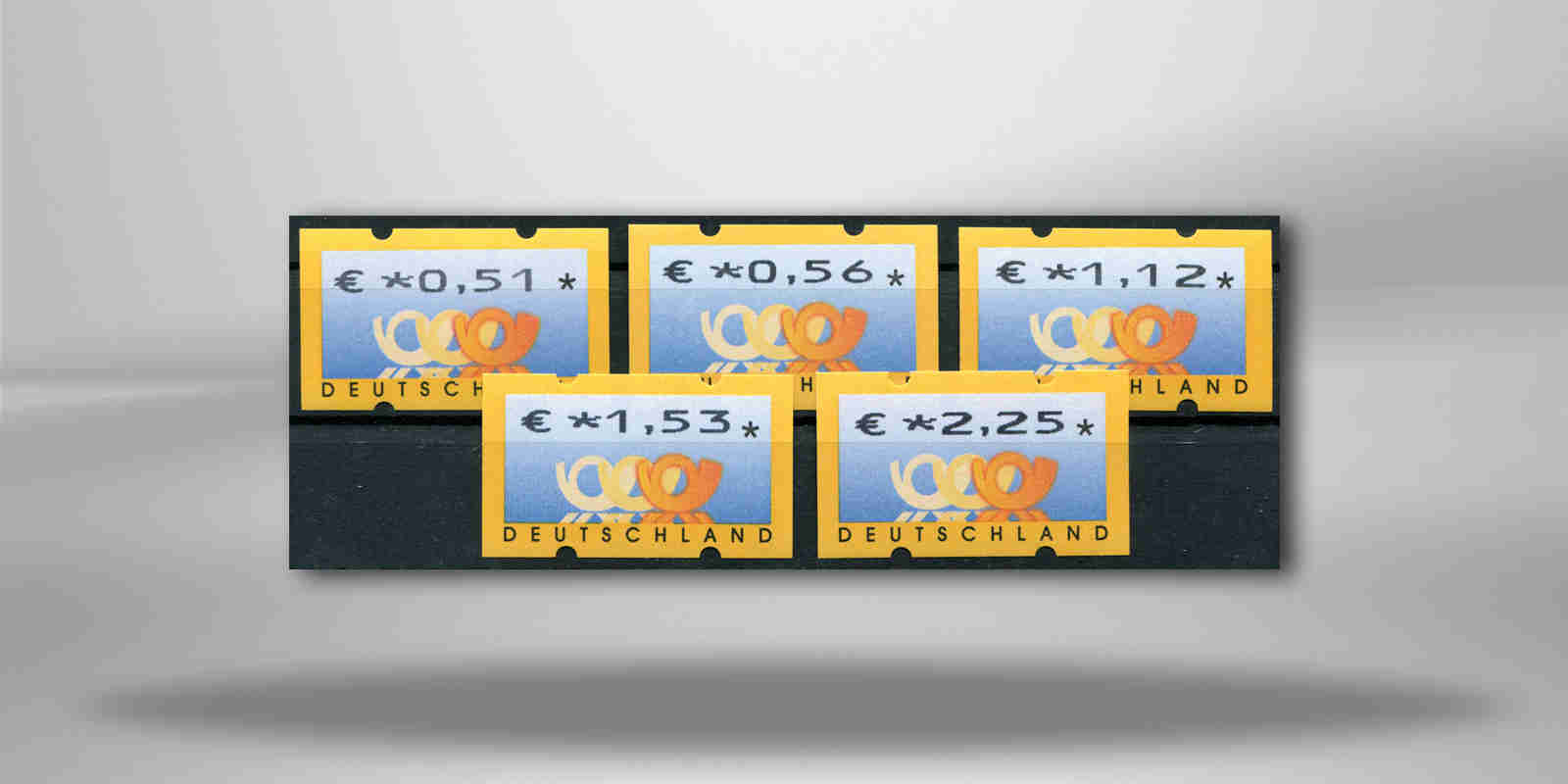BRD ATM 4.1. VS 2 postfrisch 5 Werte