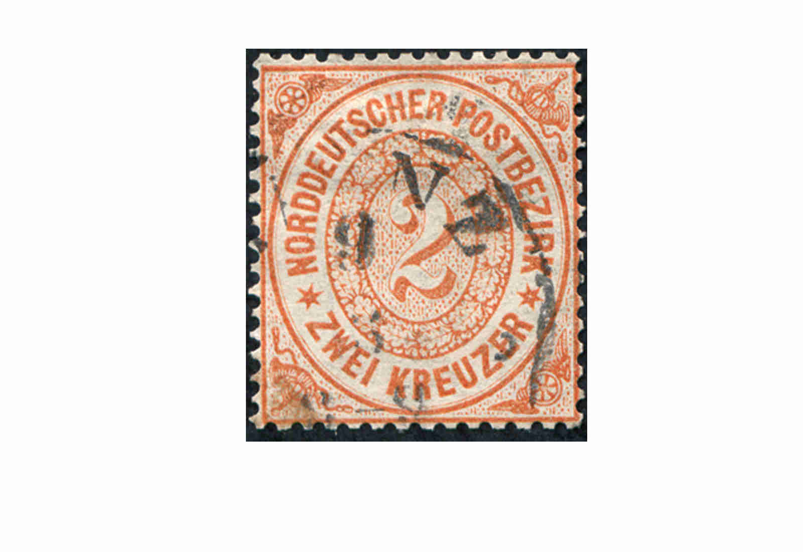 Briefmarke Norddeutscher Bund 1869 Michel Nr. 20