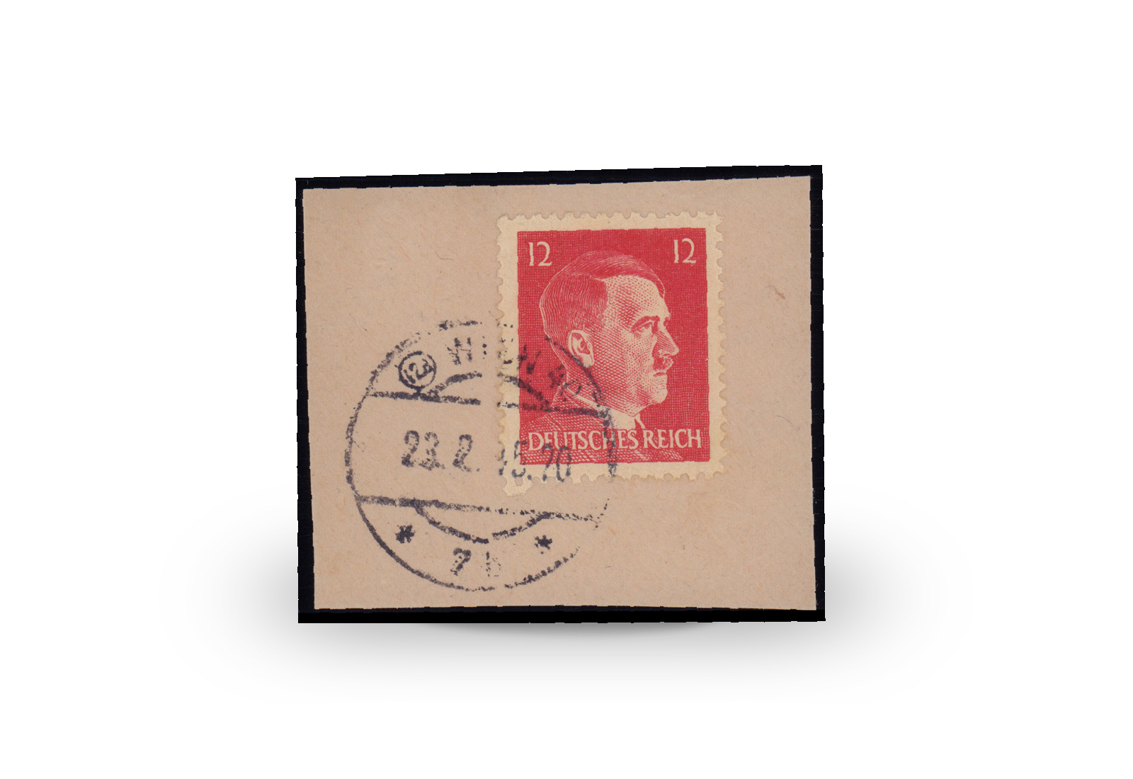 Briefmarke Deutsches Reich 1944/45 Michel-Nr. 16 gestempelt Fotoattest