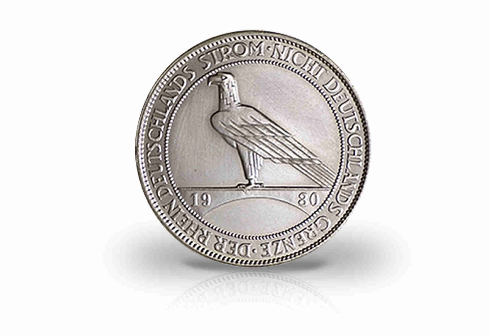 5 Reichsmark 1930 Weimarer Republik Rheinlandräumung Jaeger-Nr. 346