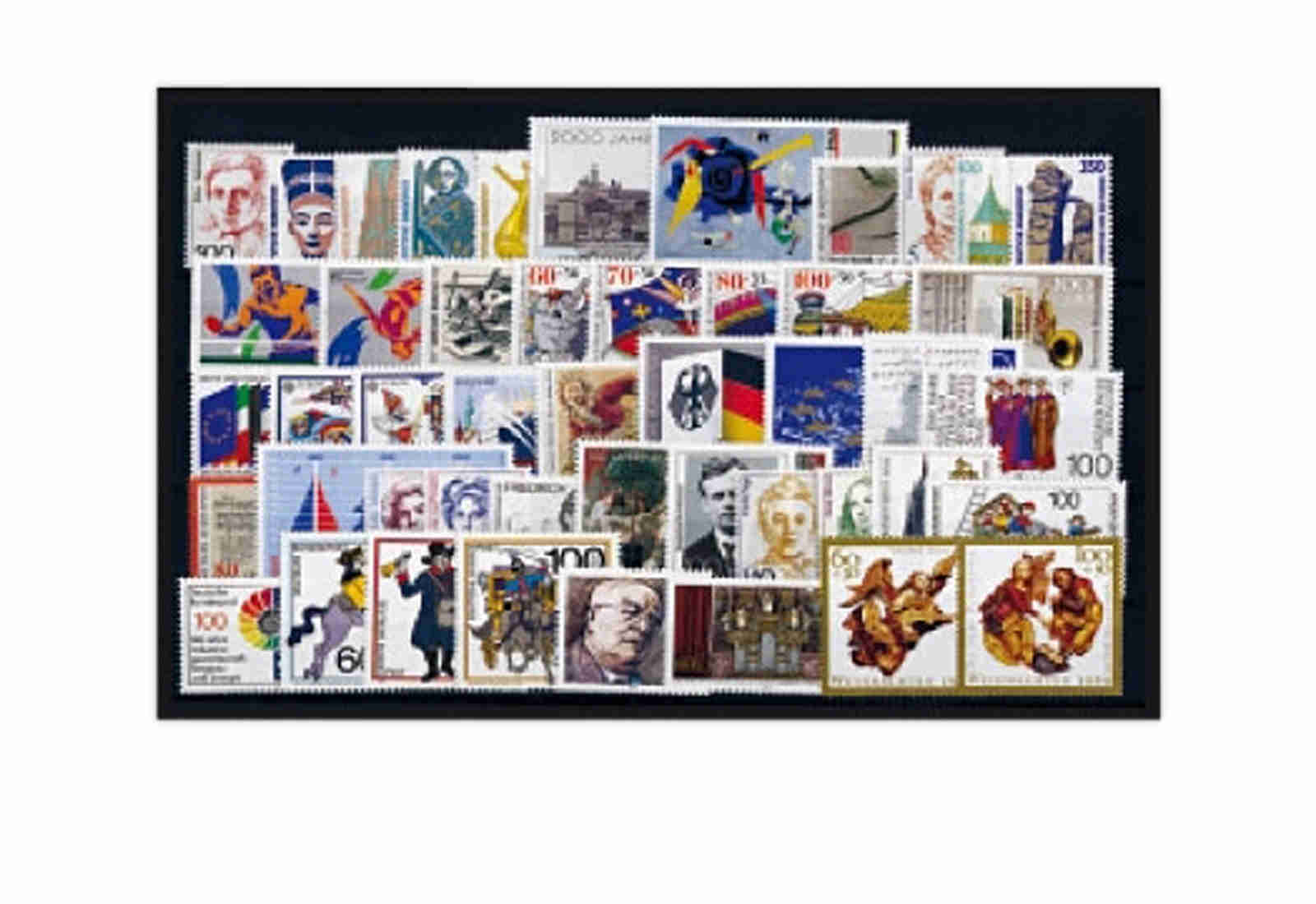 BRD Briefmarken 1998 Jahrgangssatz gestempelt