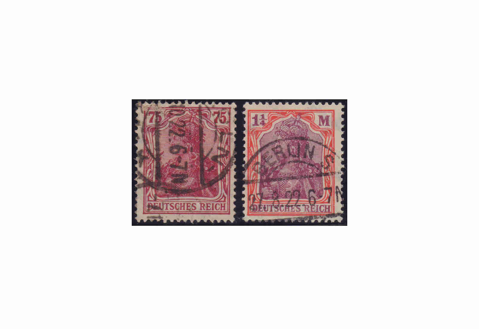 Deutsches Reich Michel 197 / 8 gestempelt