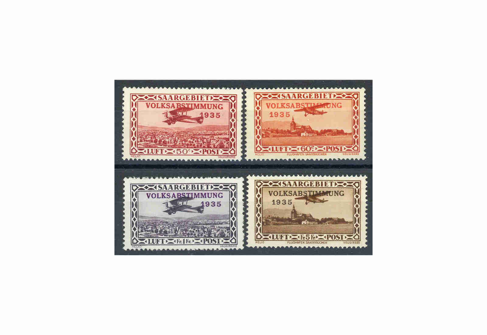 Briefmarke Saar 195/98 **