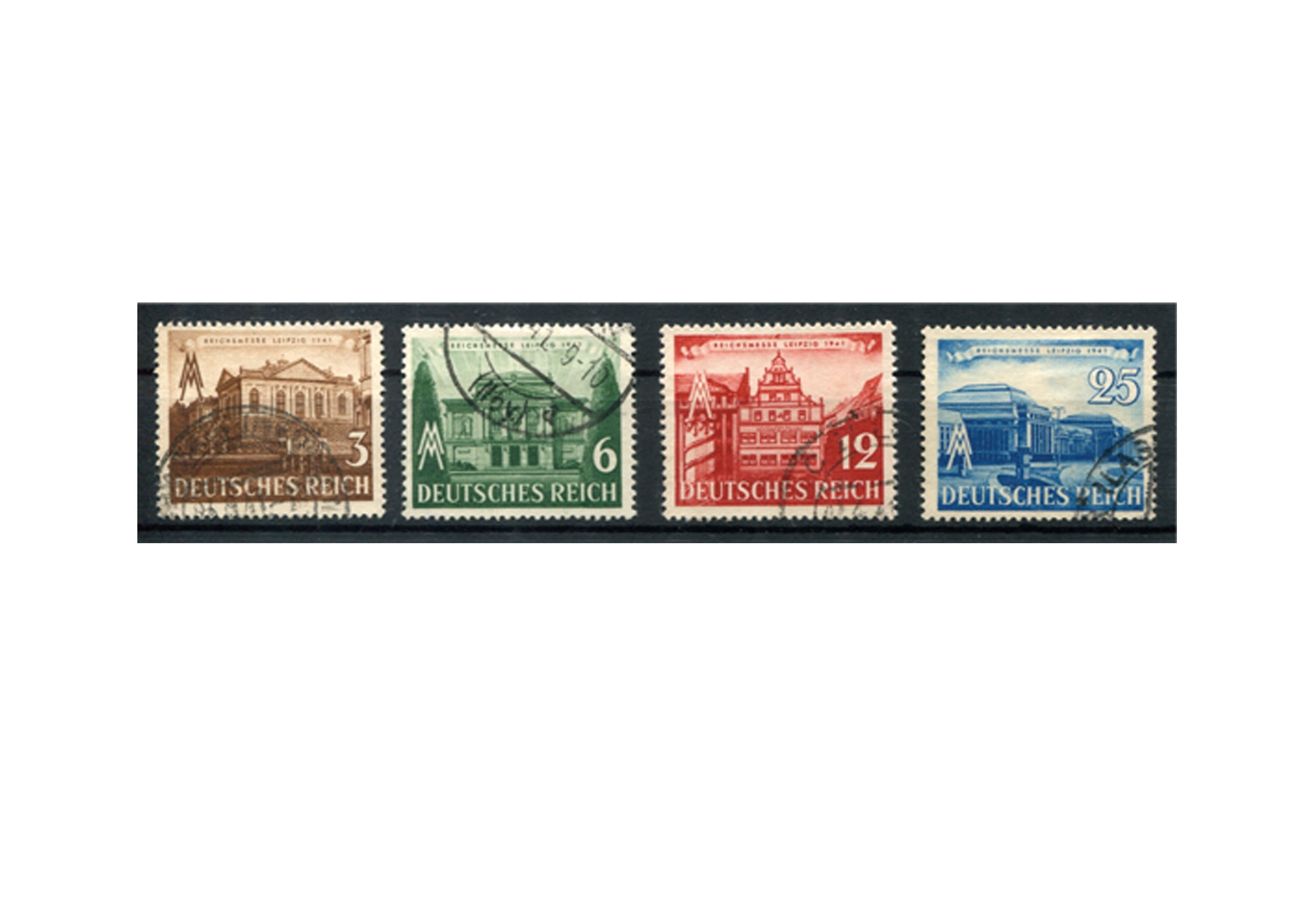 Deutsches Reich Mi.Nr. 764/67 gestempelt