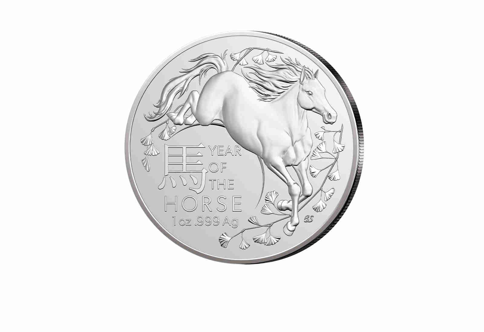 1 Dollar Silbermünze 2026 Australien Year of the Horse st