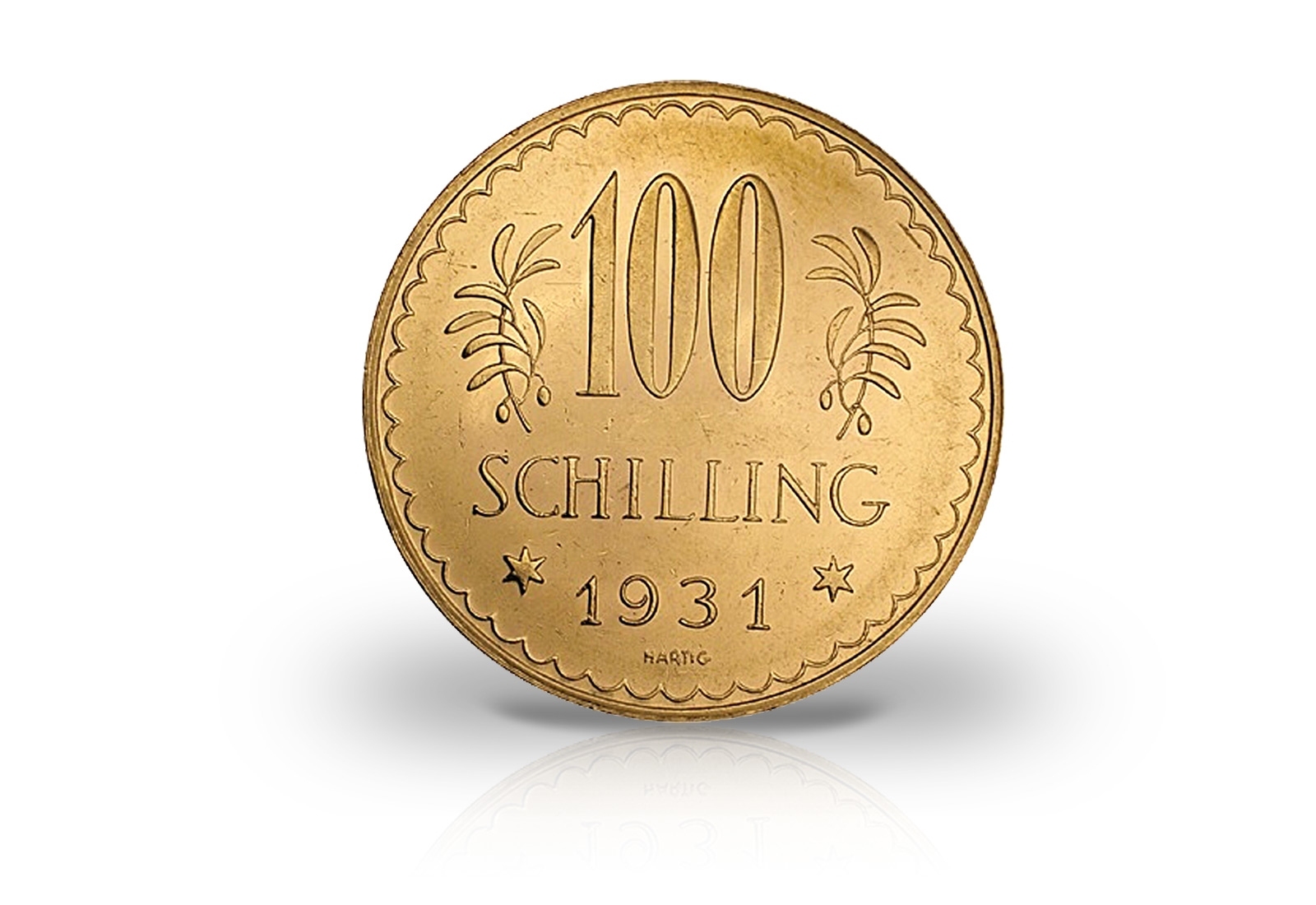 100 Schilling Goldmünze 1926-1938 Österreich ss/vz