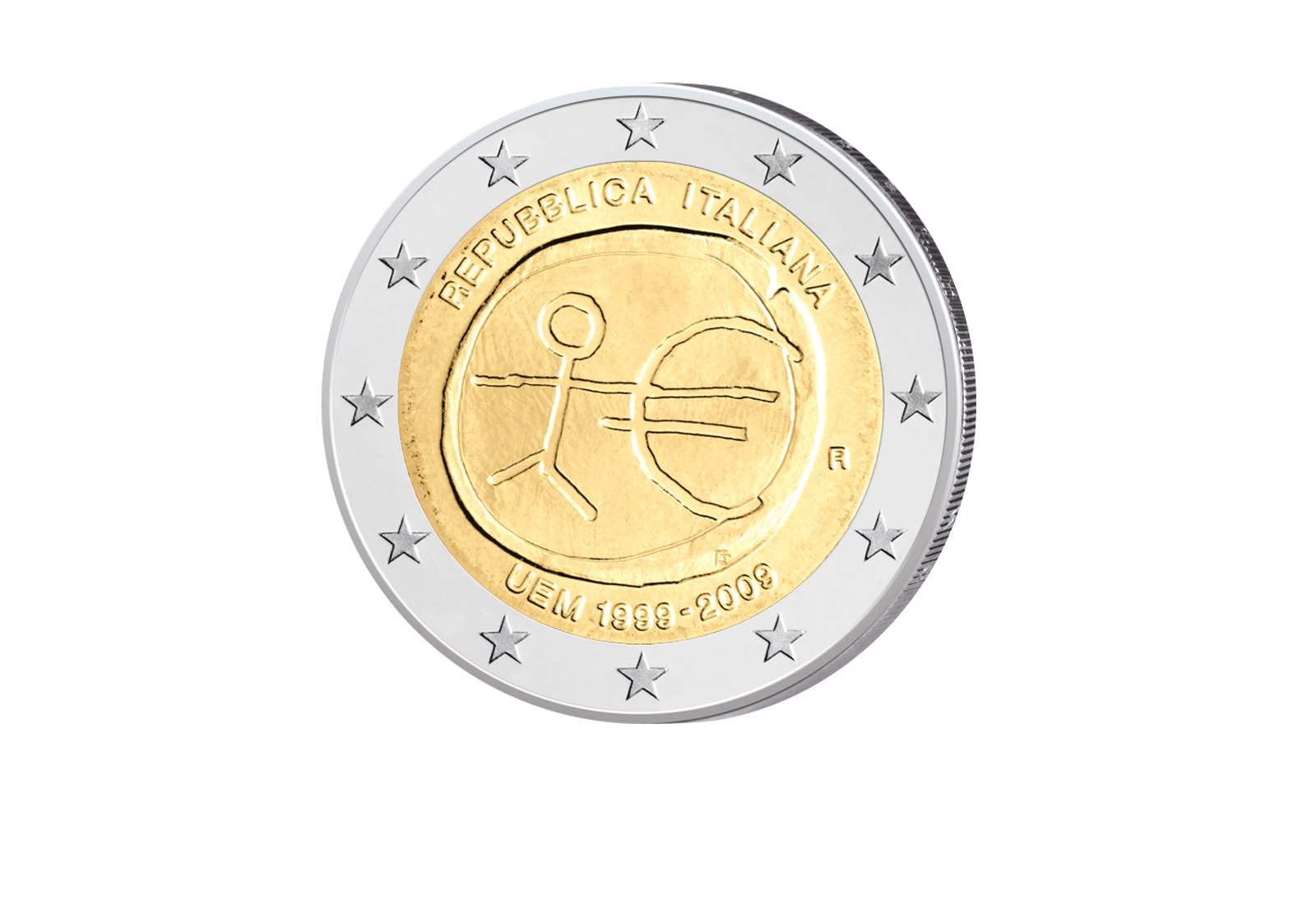 2 Euro 2009 Luxemburg 10 Jahre WWU