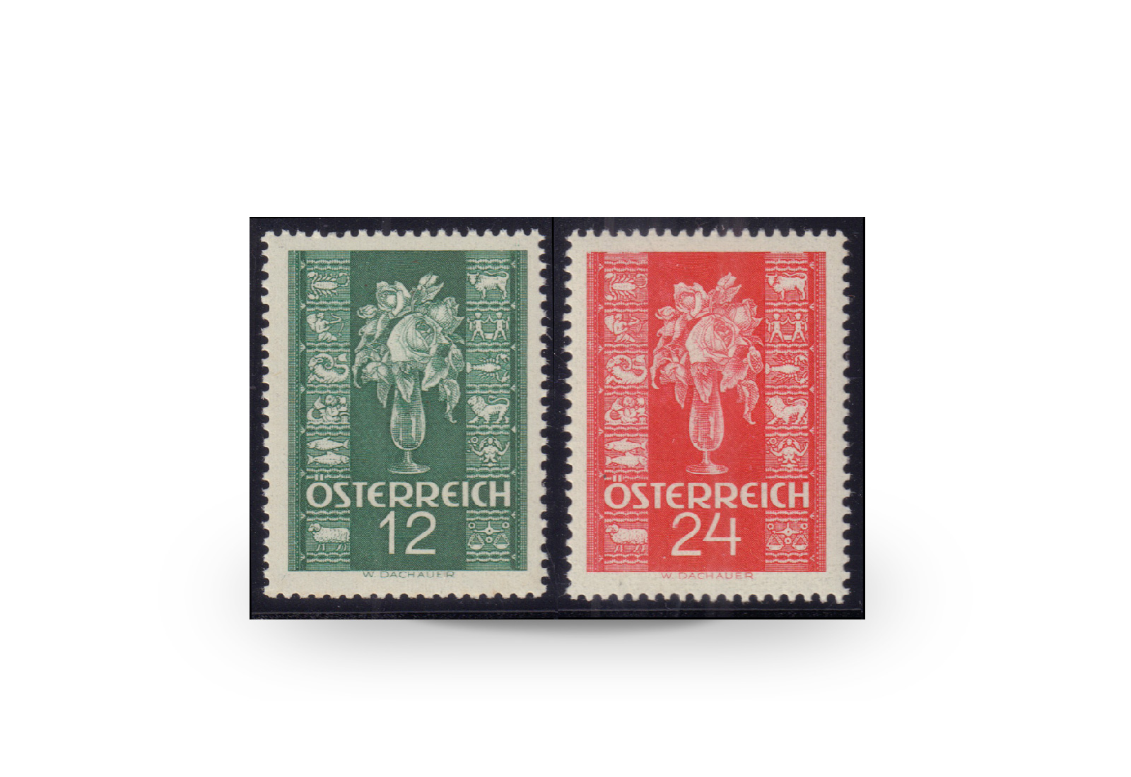 Briefmarken Österreich Michel-Nr. 658-659 gestempelt