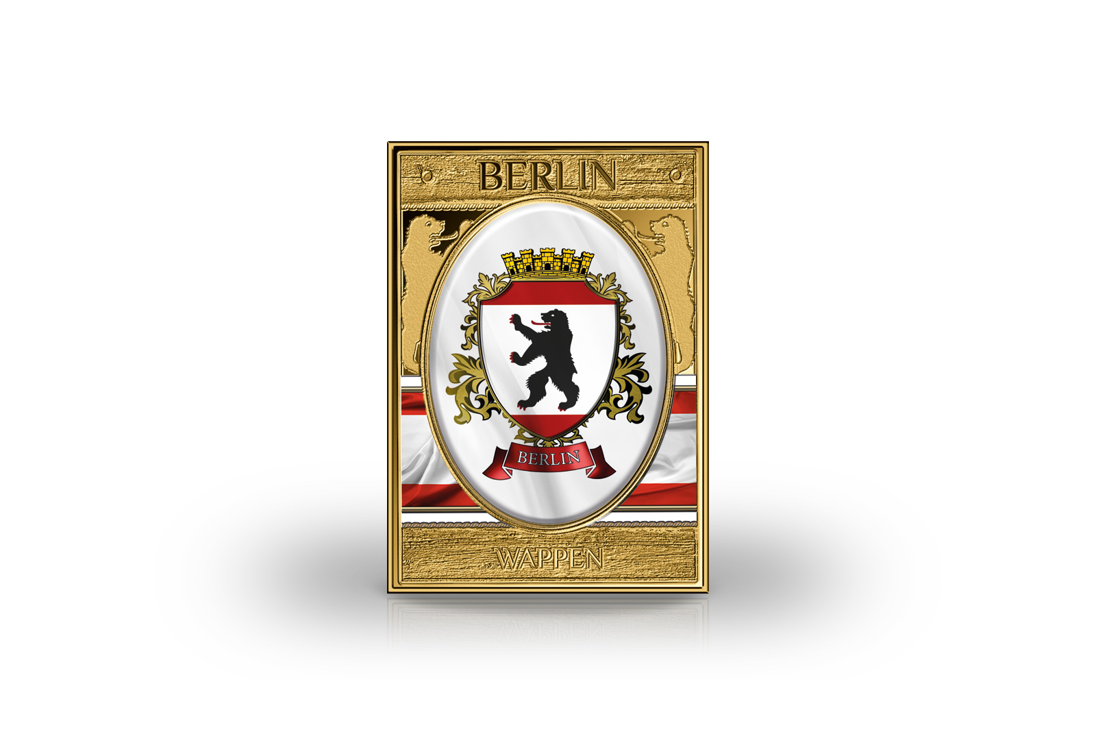 Goldmünze Wappen Berlin 999/1000 Gold