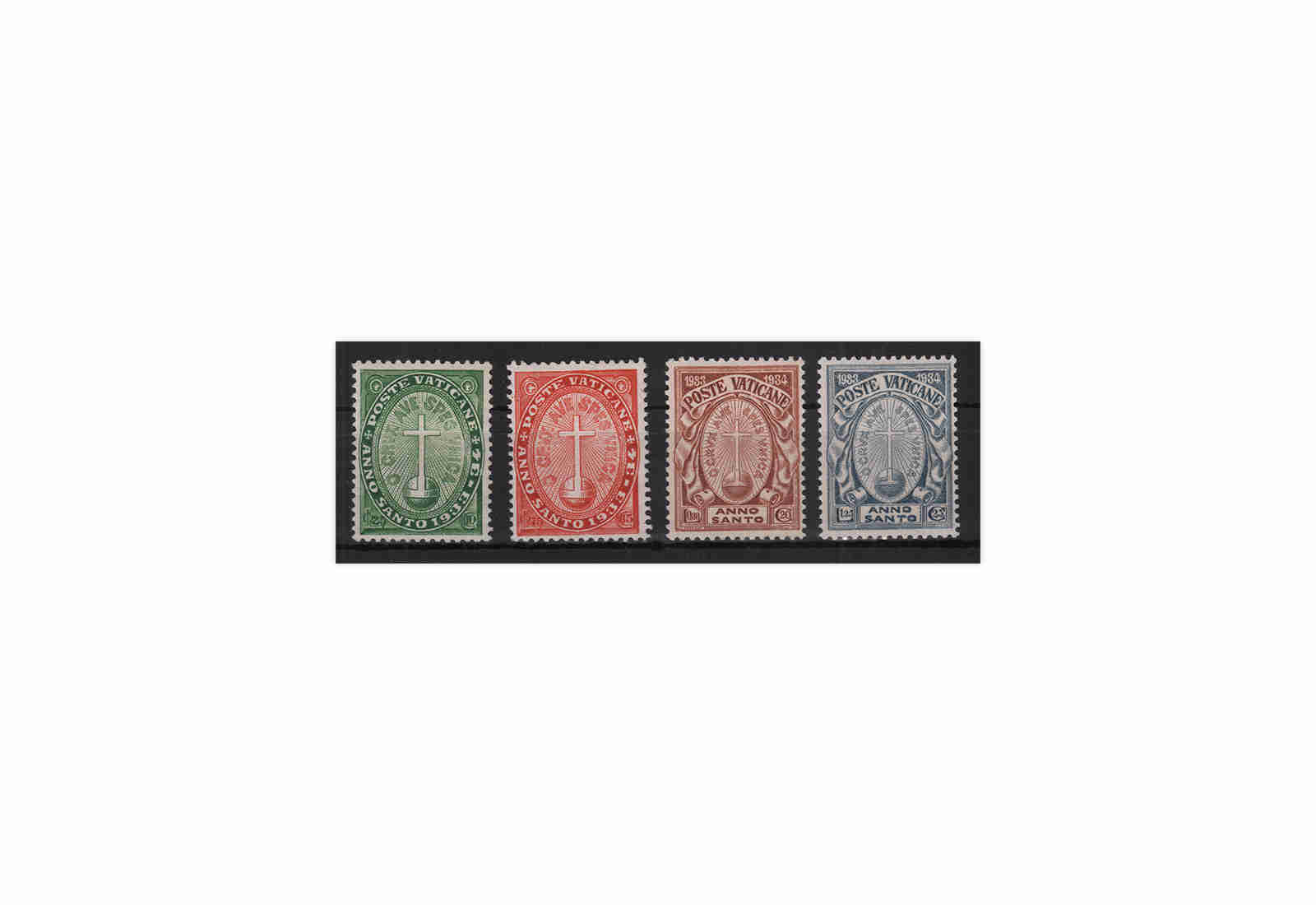 Vatikan Mi.Nr. 17/20 ** Heiliges Jahr der Erlösung 1933