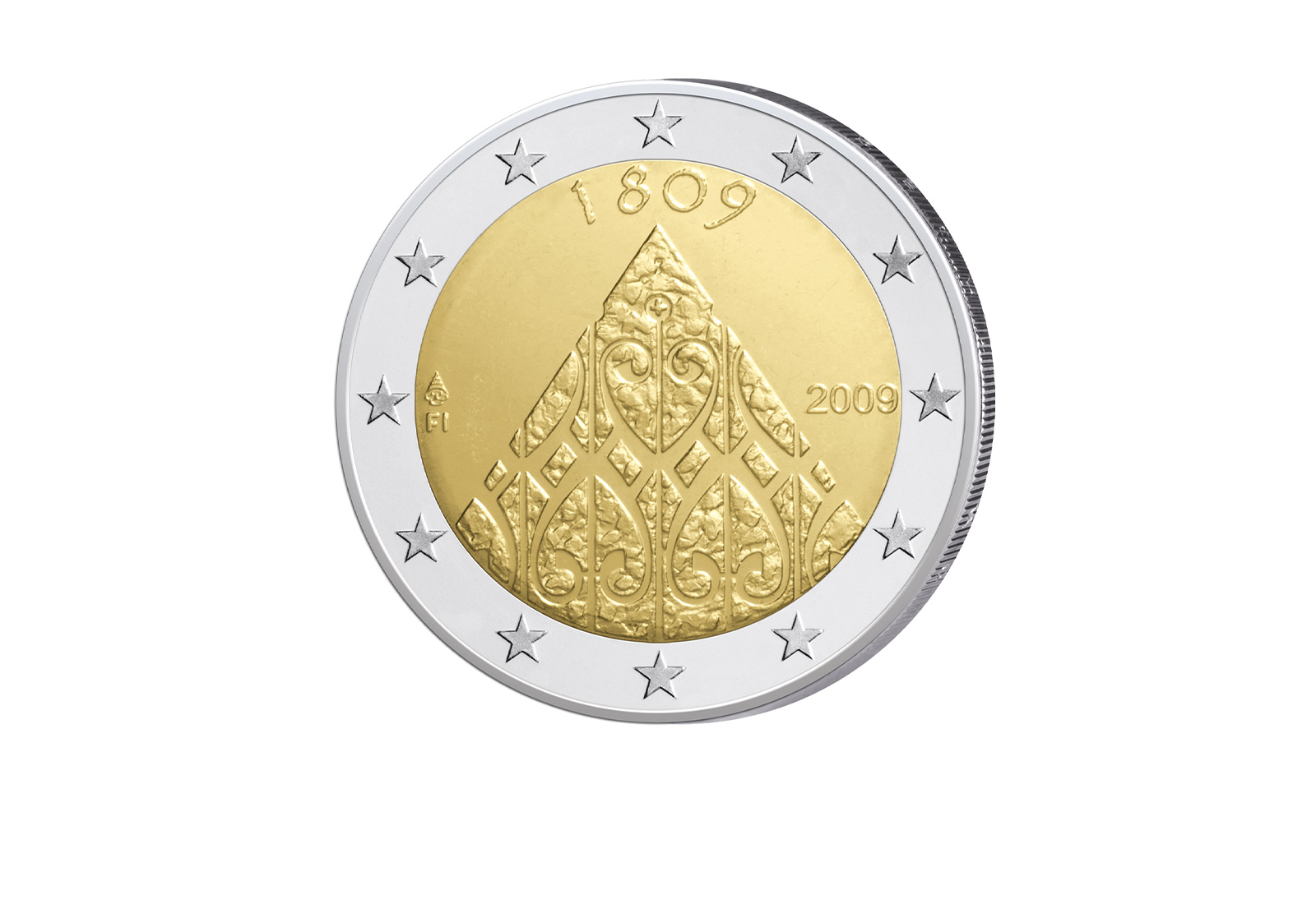 2 Euro 2009 Finnland Dom von Porvoo