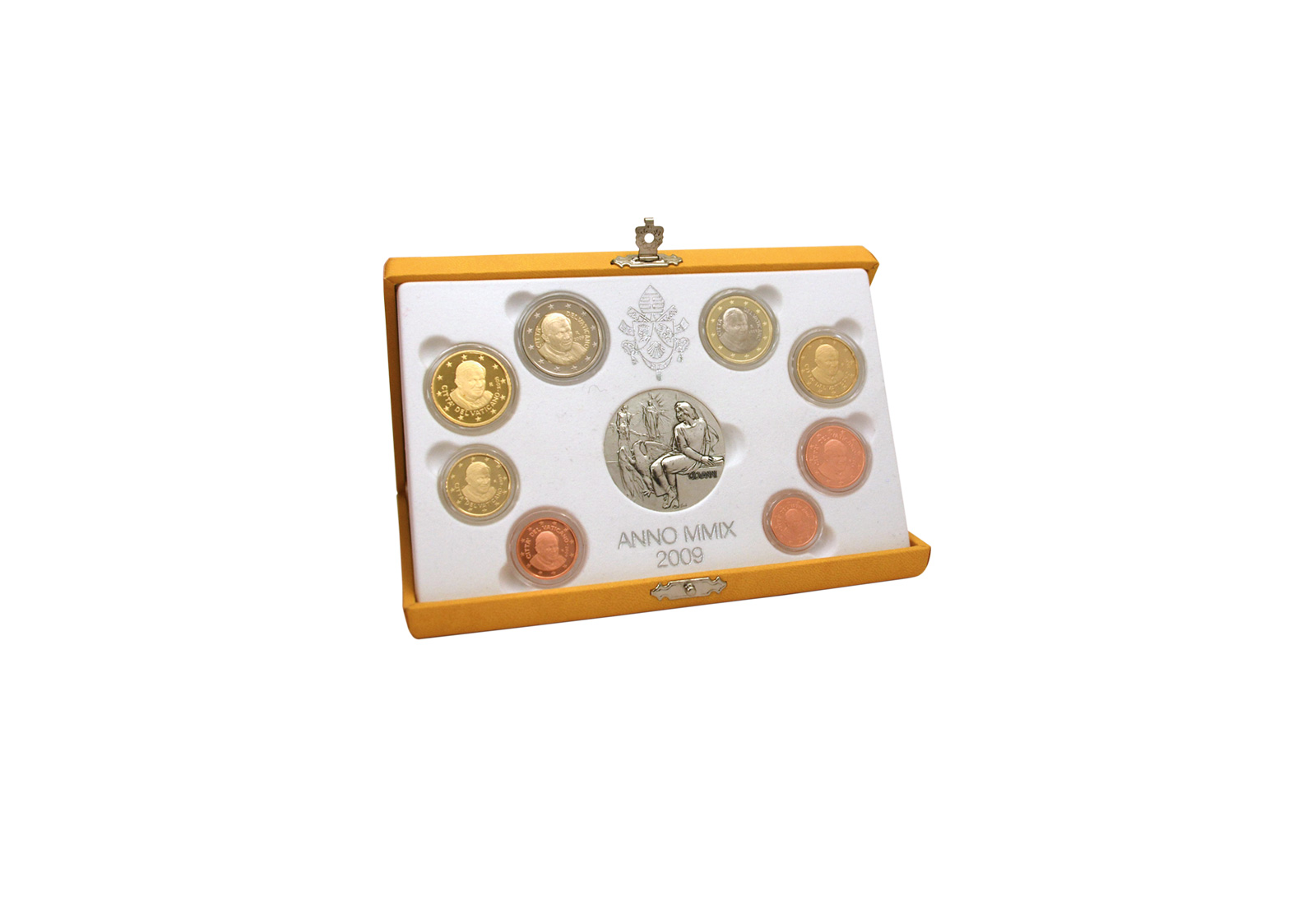 Vatikan 2009 PP offizieller Kursmünzensatz