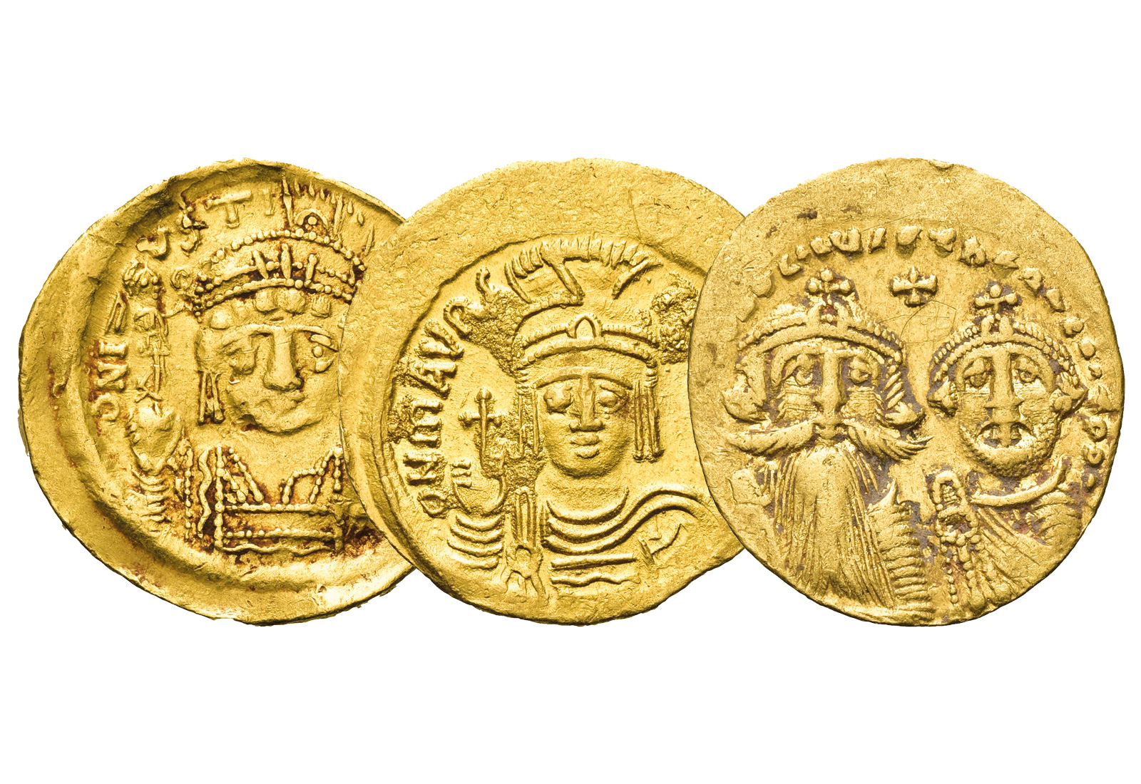 3er Set Byzantinisches Reich im Etui inklusive Zertifikat