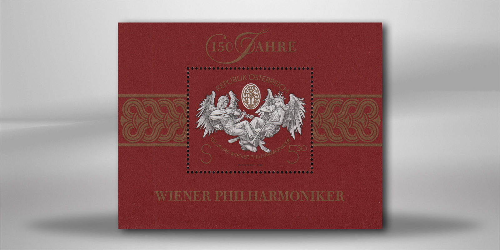 Österreich Block 11 gest. 150 Jahre Wiener Philharmonie