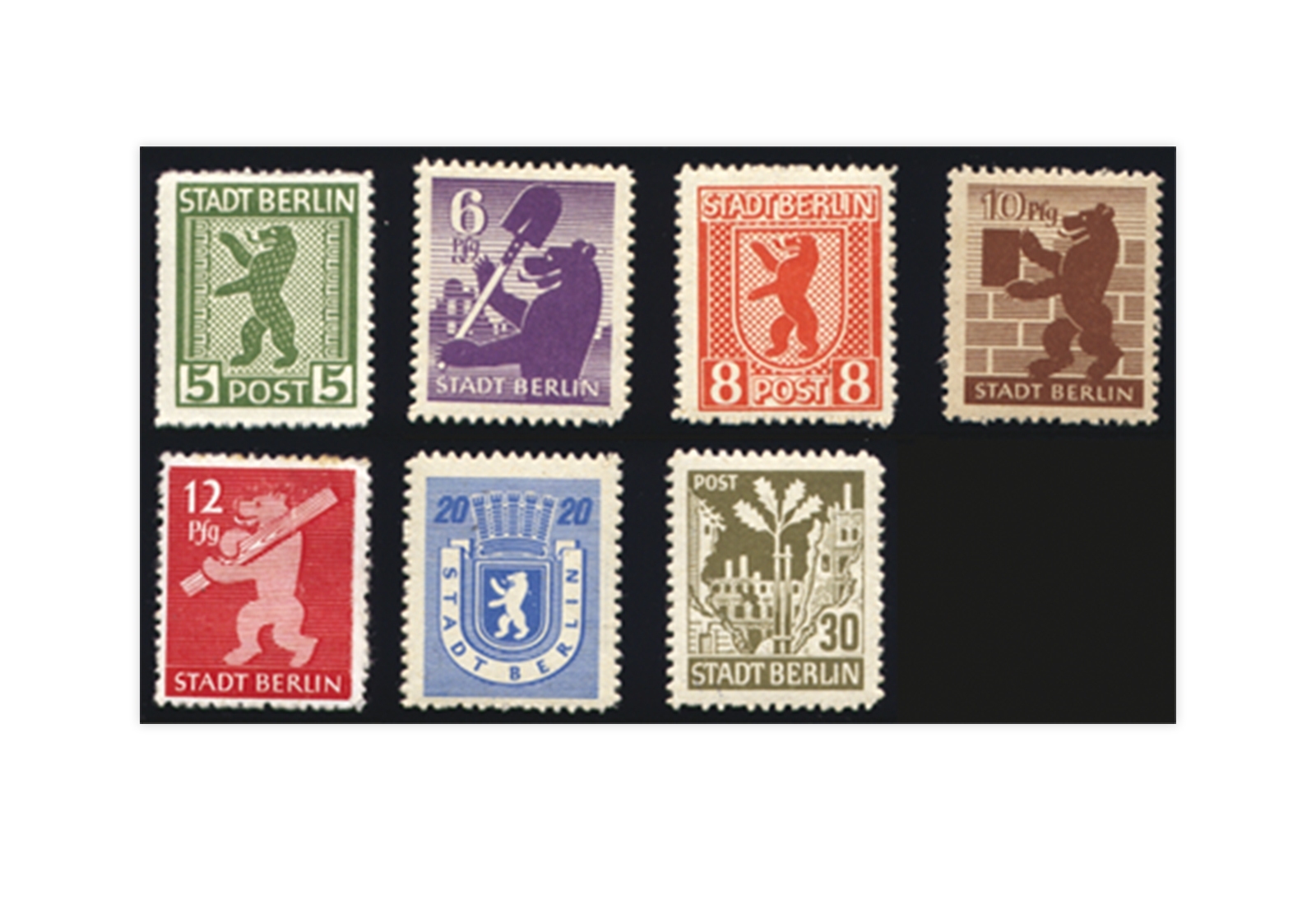 SBZ Mi.Nr. 1/7 B postfrisch