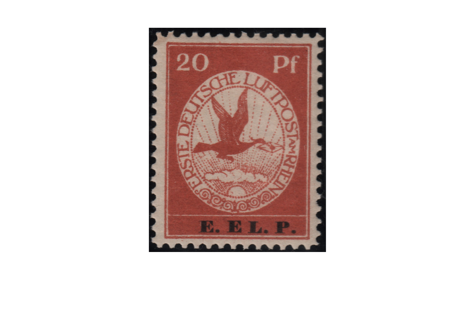 Briefmarke DR Flugpost VI **
